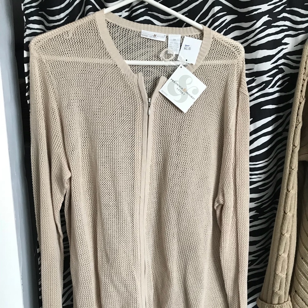 Zippered Summer Cardigan